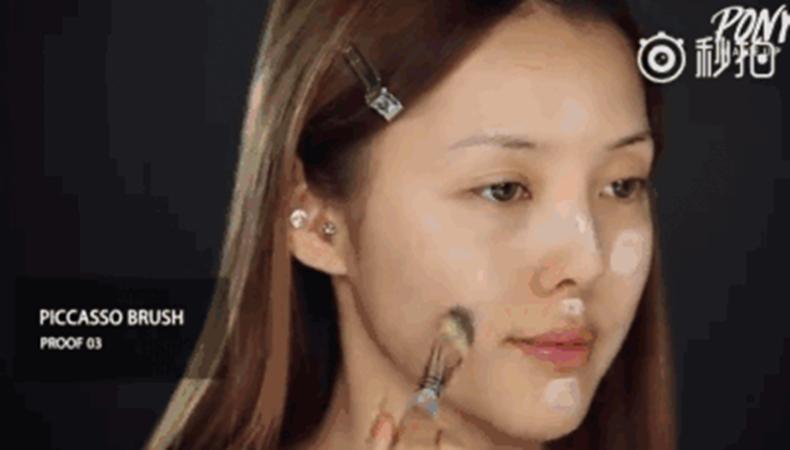 pony化妆教程优雅的秋日妆容,pony巴黎唇妆教程