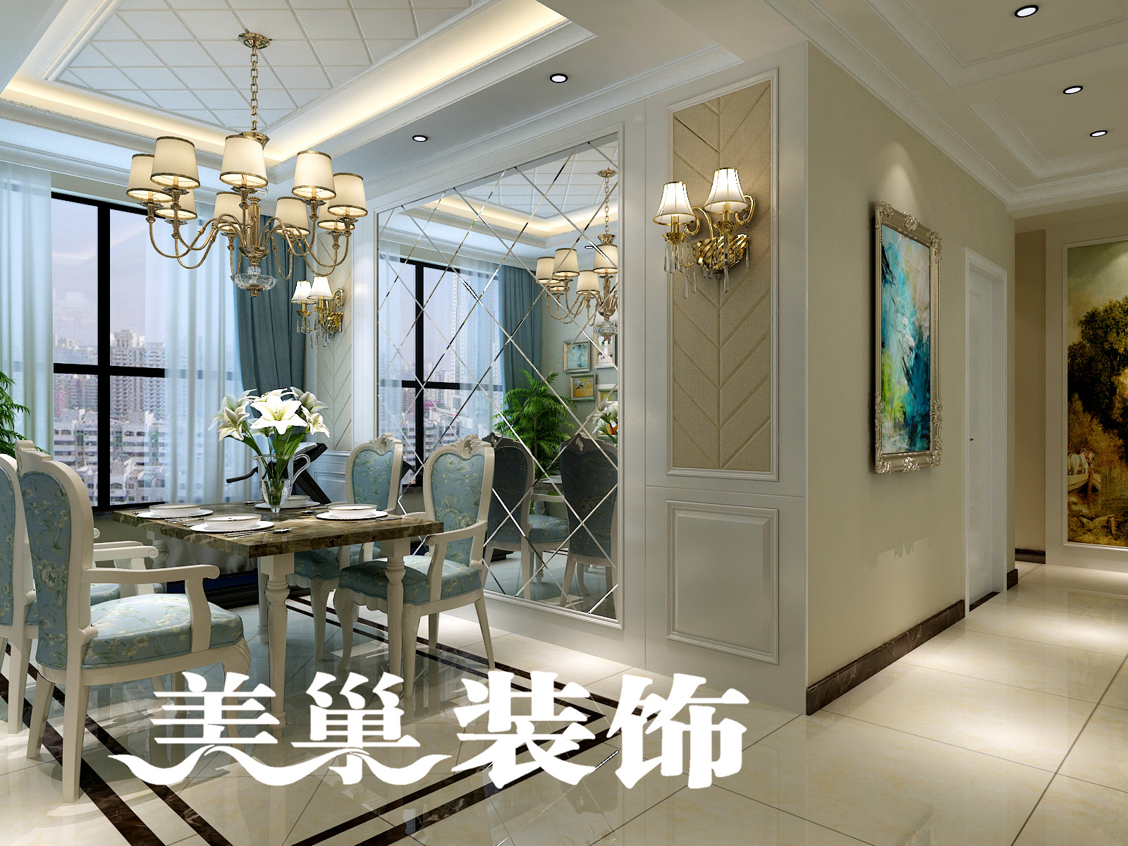 郑州正弘高新数码设计图,郑州正弘90平房子装修