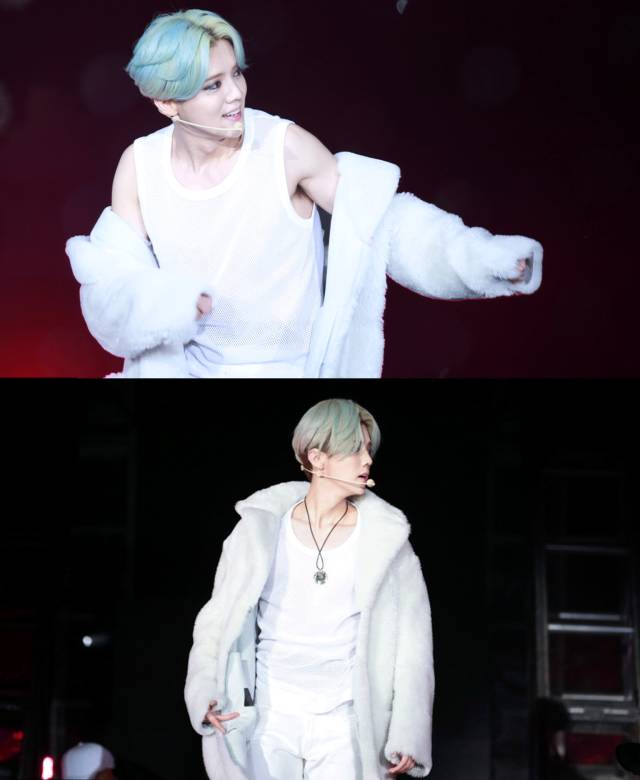 权志龙穿黑貂视频,权志龙穿黑貂演唱会