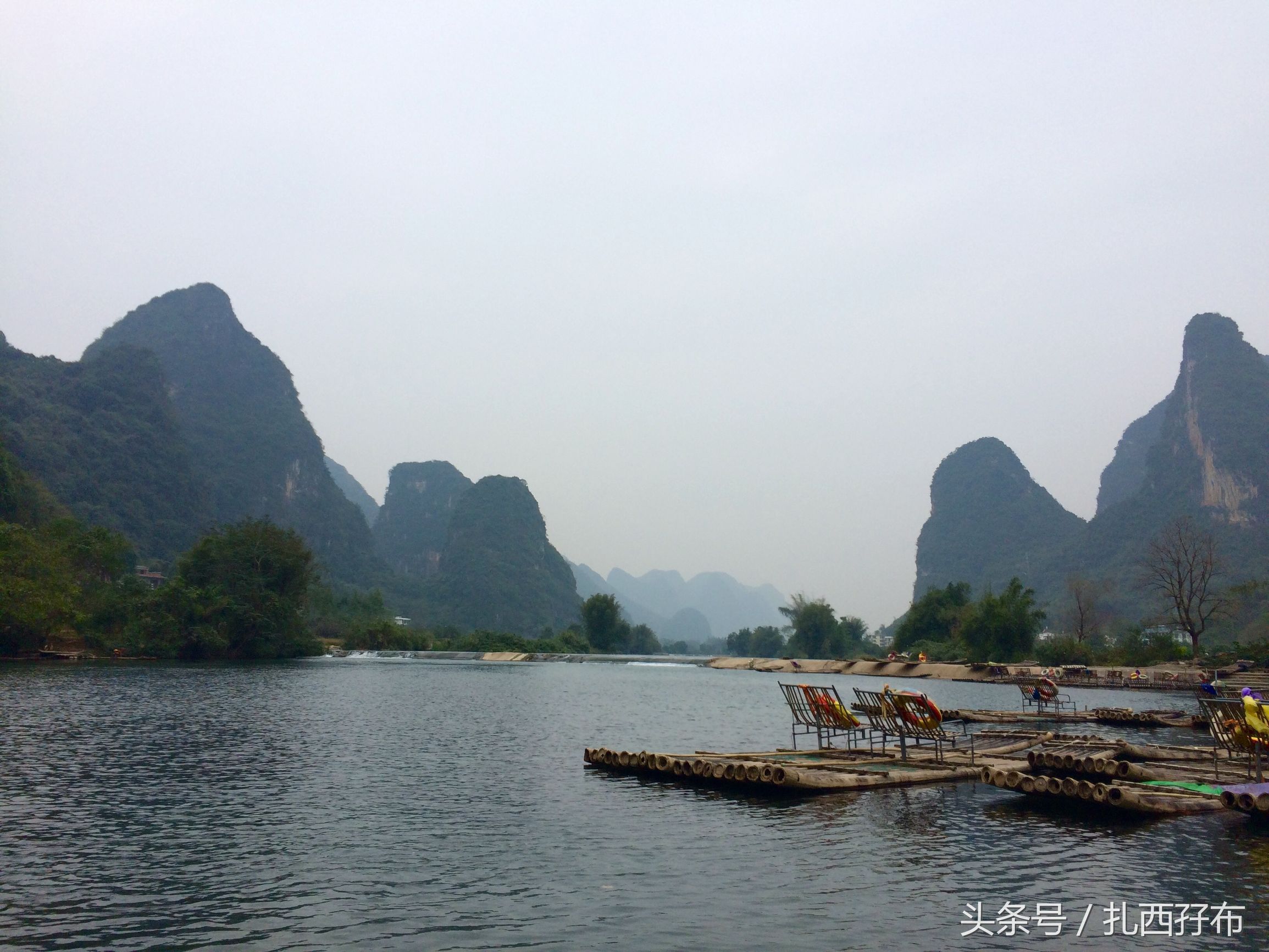 最美不过富春江,阳朔遇龙河竹筏漂流今天可以漂不