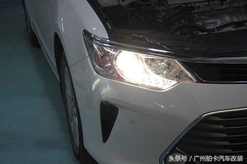 凯美瑞海拉透镜,16款凯美瑞改装黑武士