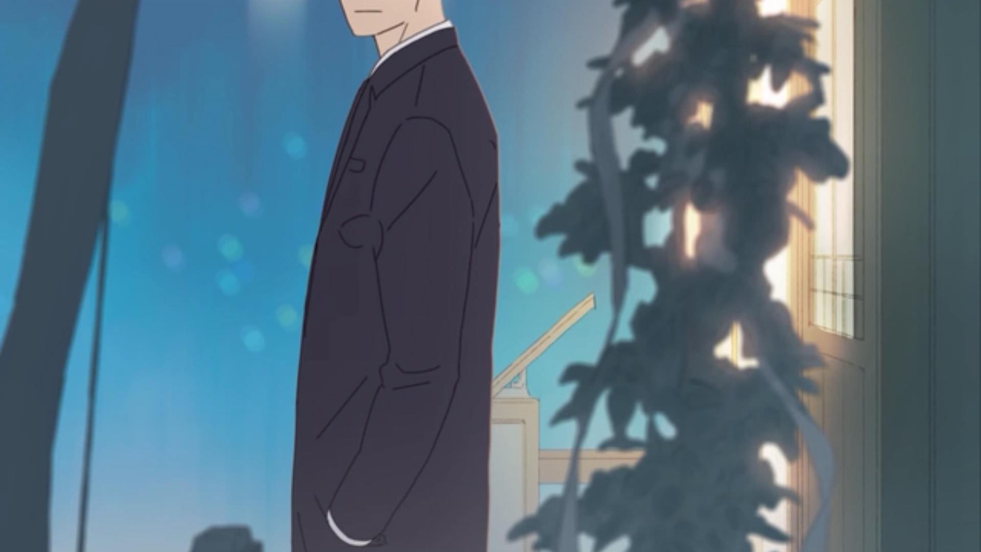 韩国短篇同志动漫《呼吸过度》图解第一集:同学会上的相遇