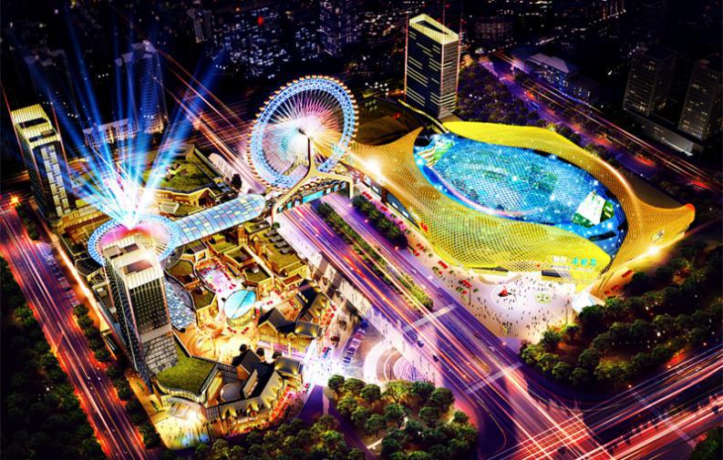 南宁江南区新发展,江南新城的商业综合体