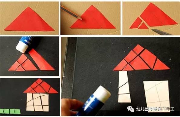 幼儿手工贴纸游戏,儿童手工拼图游戏大全