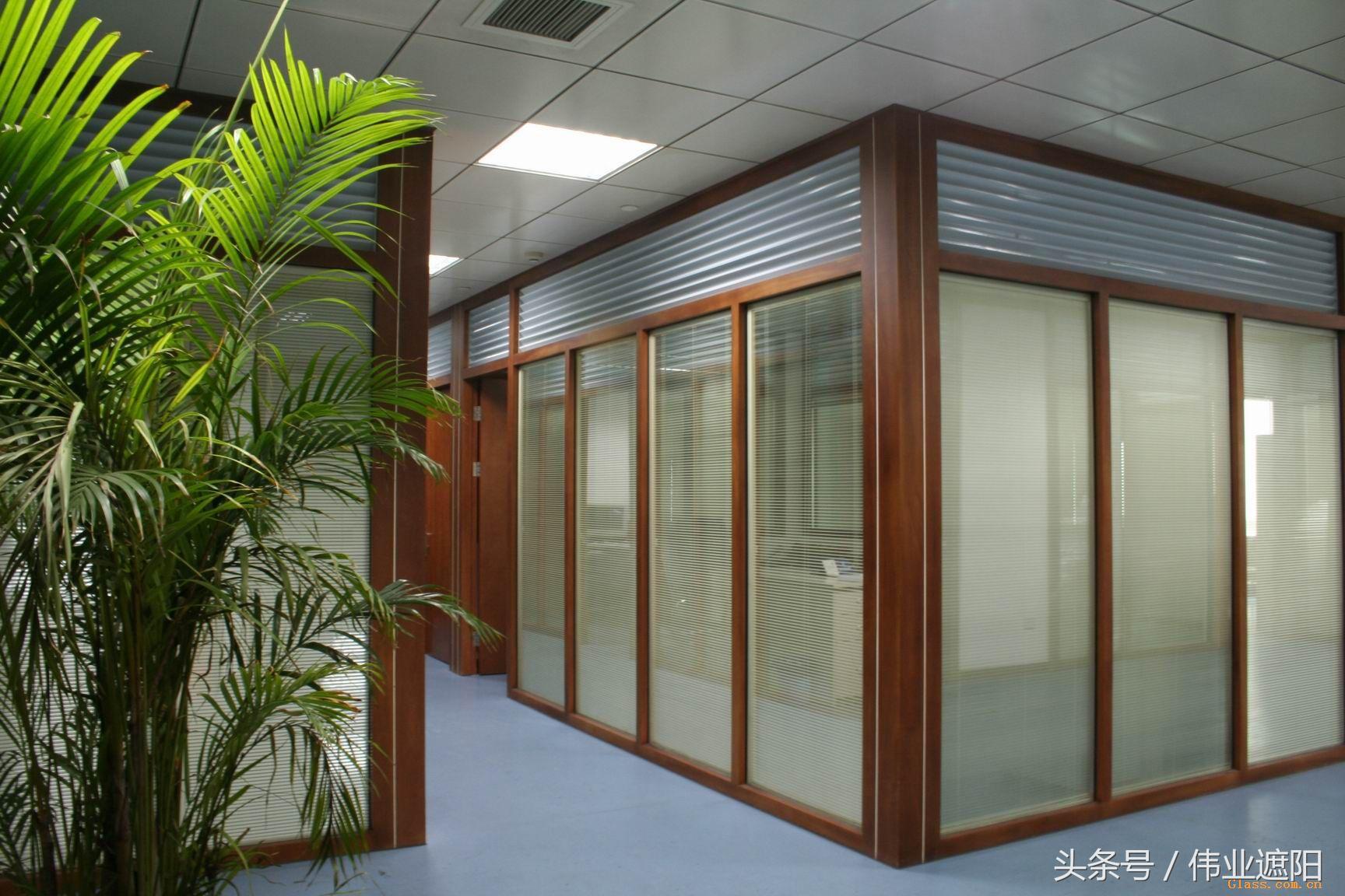 过完年，突然发现办公室窗帘一个秘密！