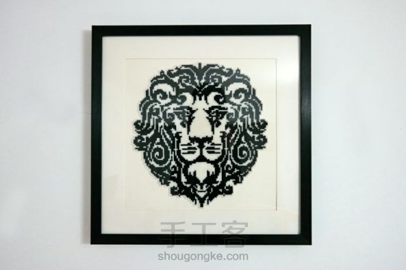 黏土招财猫装饰画,龙猫撑高级灰创意画