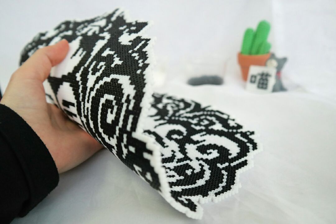 黏土招财猫装饰画,龙猫撑高级灰创意画