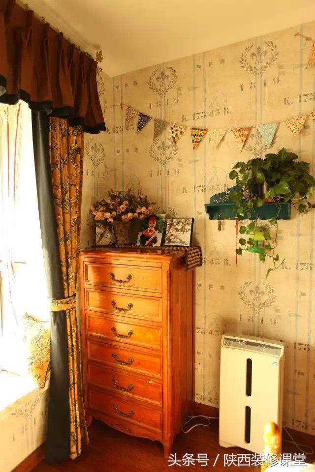 125平美式乡村风25万勉强硬装搞定,135平方美式乡村风情