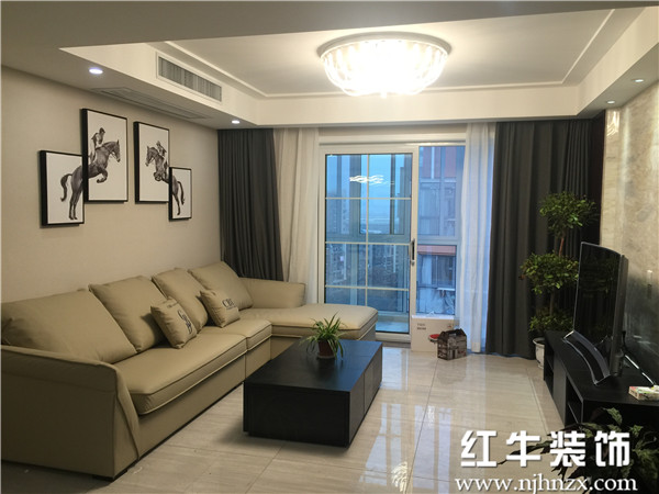 雨花房屋装修现代风格小户型,现代轻奢装修风格江景复式