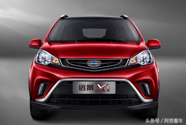 吉利汽车2022款博越x1.8tddct智慧型,吉利小型suv远景x1标配的价格