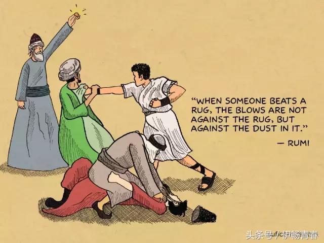 鲁米的经典语句图片,鲁米经典语录