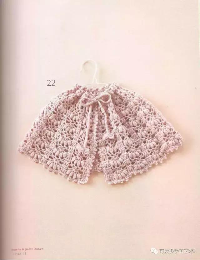 钩针编织婴儿袜子图解步骤,钩针婴儿斜襟背心图解
