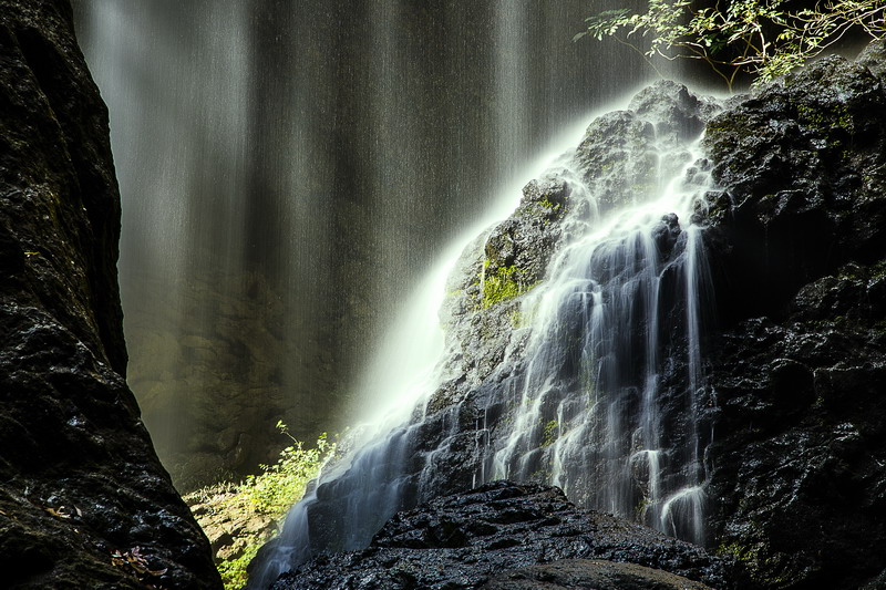雨天永泰百漈沟景区,别有洞天溶洞