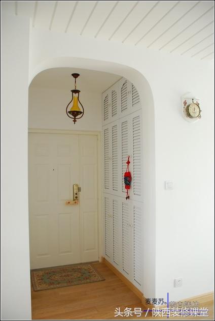 133平4室2厅2卫的四叶草户型装修,133平4室2厅2卫极简奶油风格