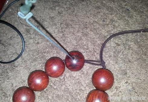 手串单线穿绳方法视频教程,手串绳子断了怎么补救