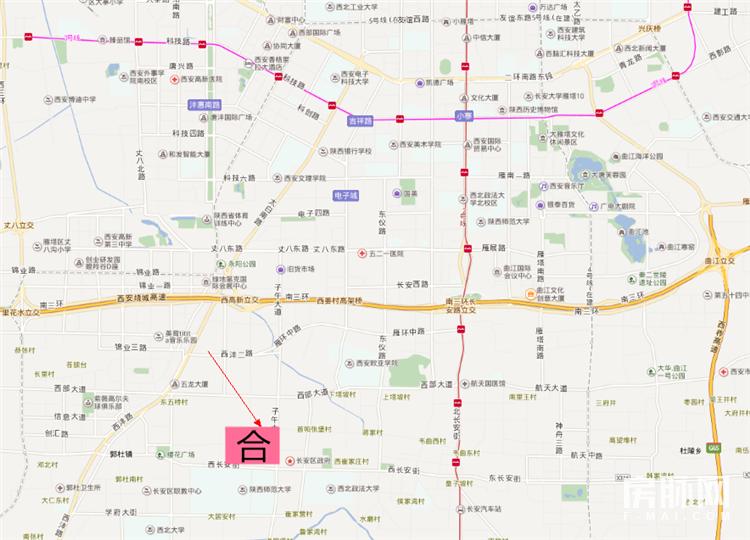 左边万科城，右边智慧城，合能公馆在长安一点也不偏！