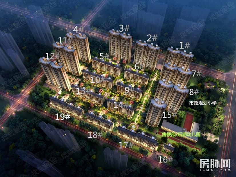 左边万科城，右边智慧城，合能公馆在长安一点也不偏！