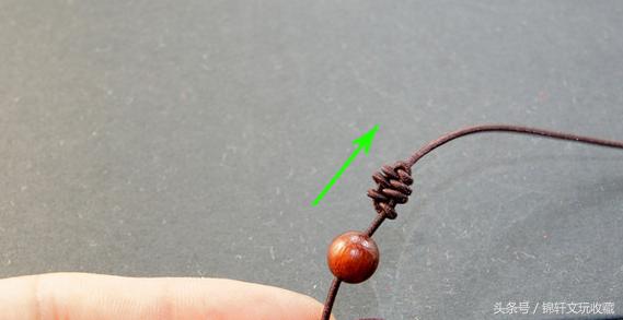 手串绳断了怎么打结,戴佛头手串怎么穿绳打结
