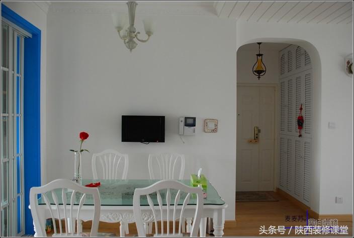 133平4室2厅2卫的四叶草户型装修,133平4室2厅2卫极简奶油风格