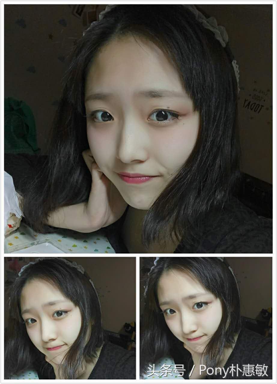 pony化妆师给路人化妆,化妆师pony细心的给别人化妆