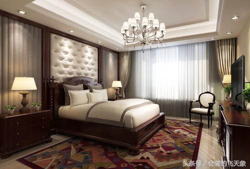 沈阳中海和平之门142㎡美式风格装修图居住舒适采光好