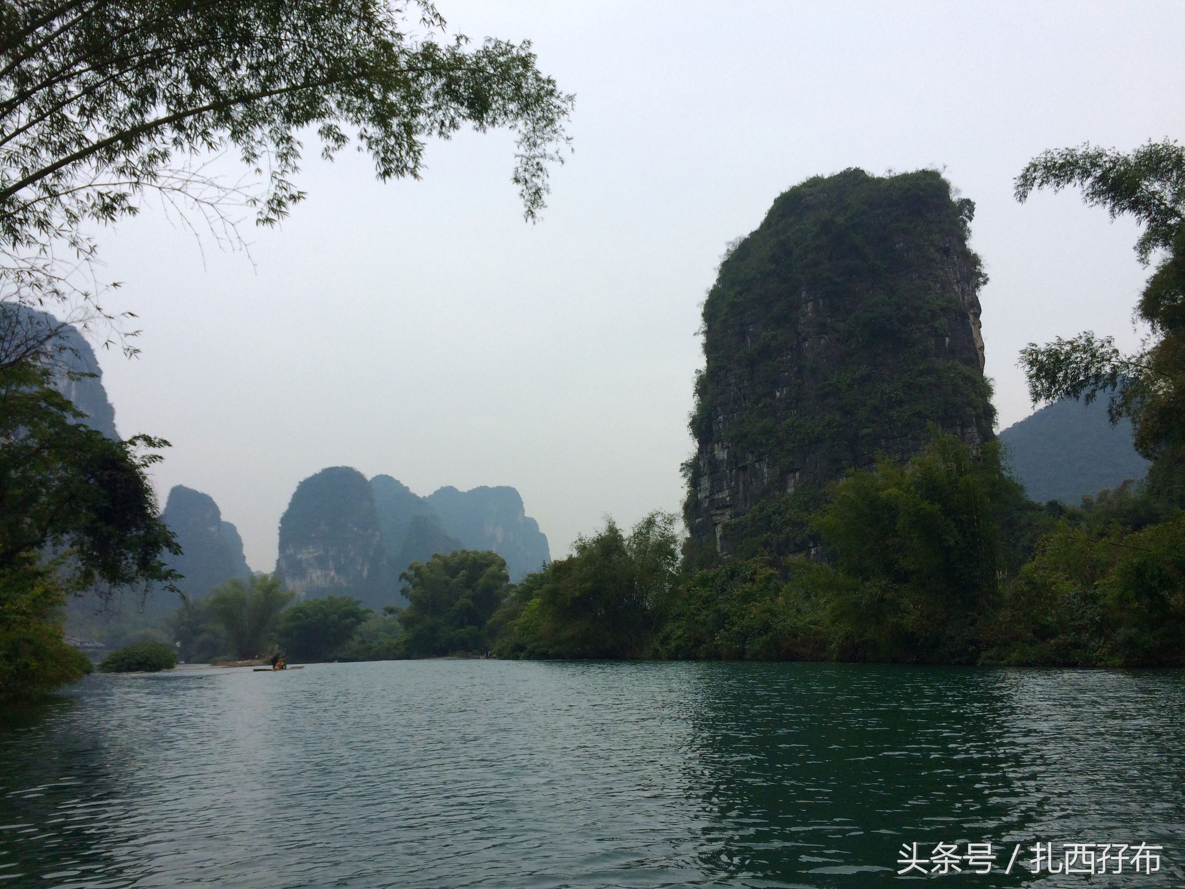最美不过富春江,阳朔遇龙河竹筏漂流今天可以漂不