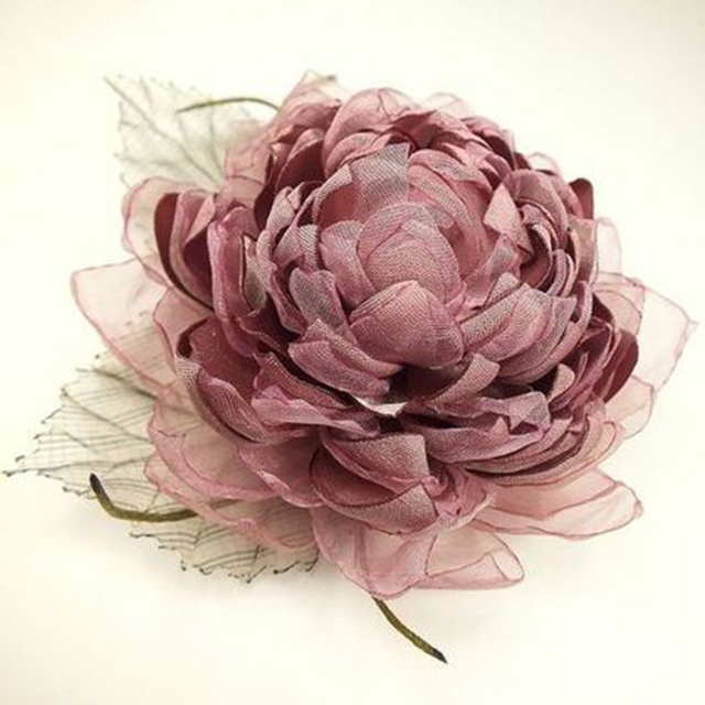 自制发夹发饰手工批发,手工发饰diy仿真花朵