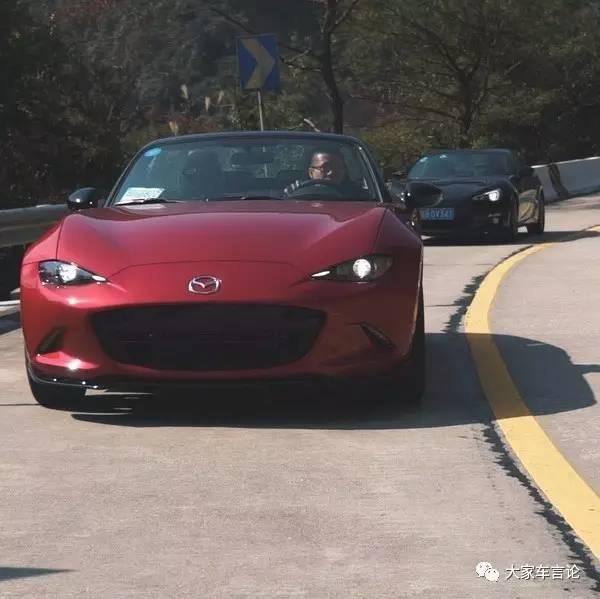 节操卓与YYP小老婆们的私奔日记,MX-5山路对比BRZ