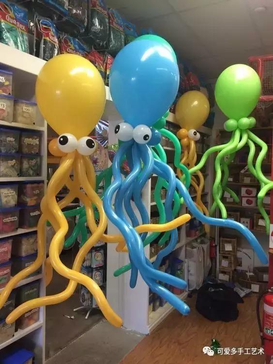 不一样的长条气球可以扭什么,长条气球不用嘴不用打气筒