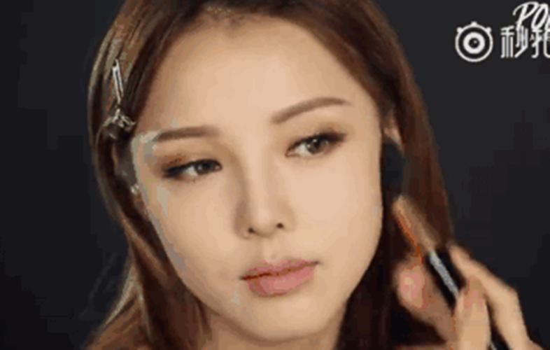pony化妆教程优雅的秋日妆容,pony巴黎唇妆教程