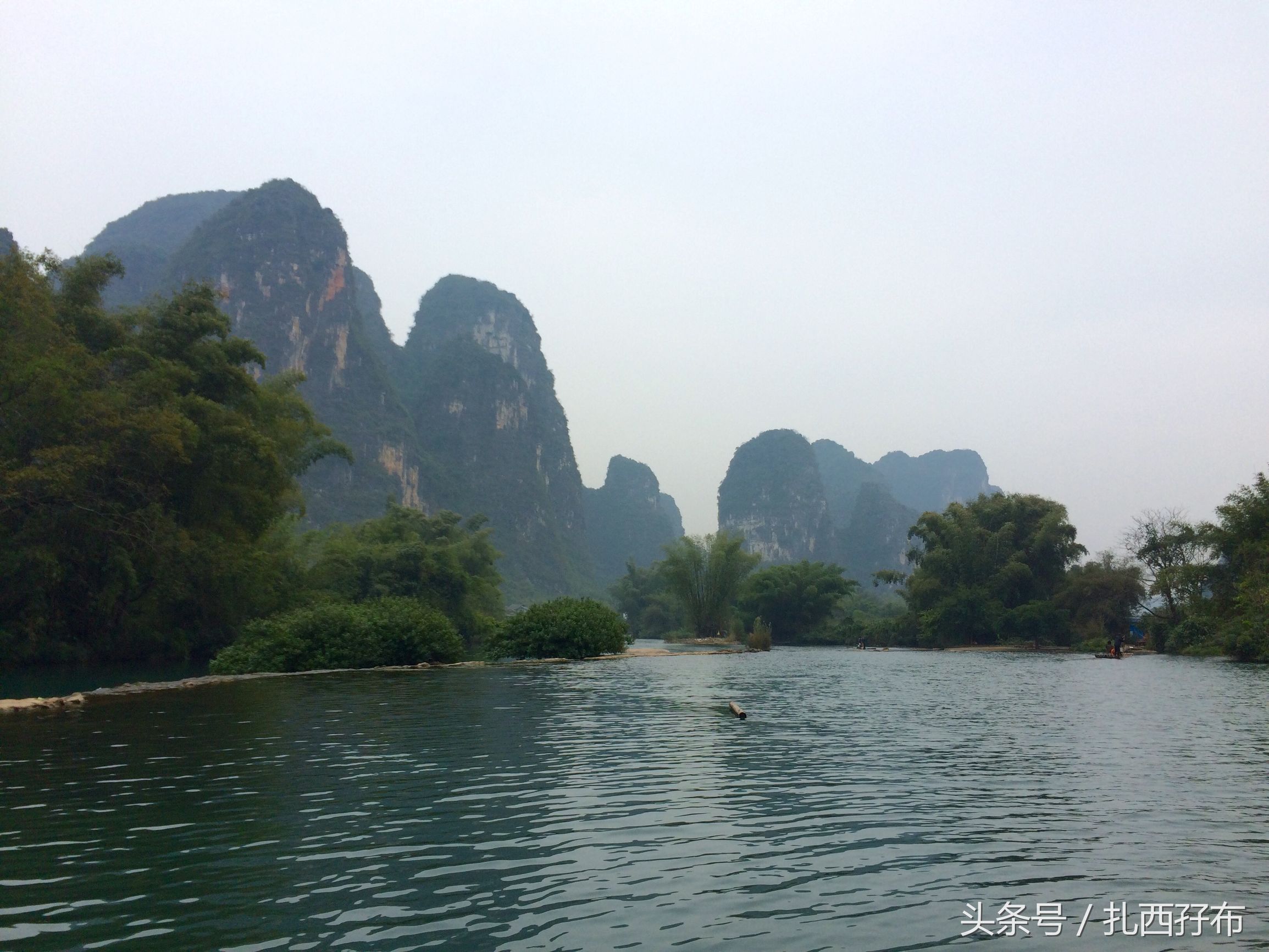 最美不过富春江,阳朔遇龙河竹筏漂流今天可以漂不