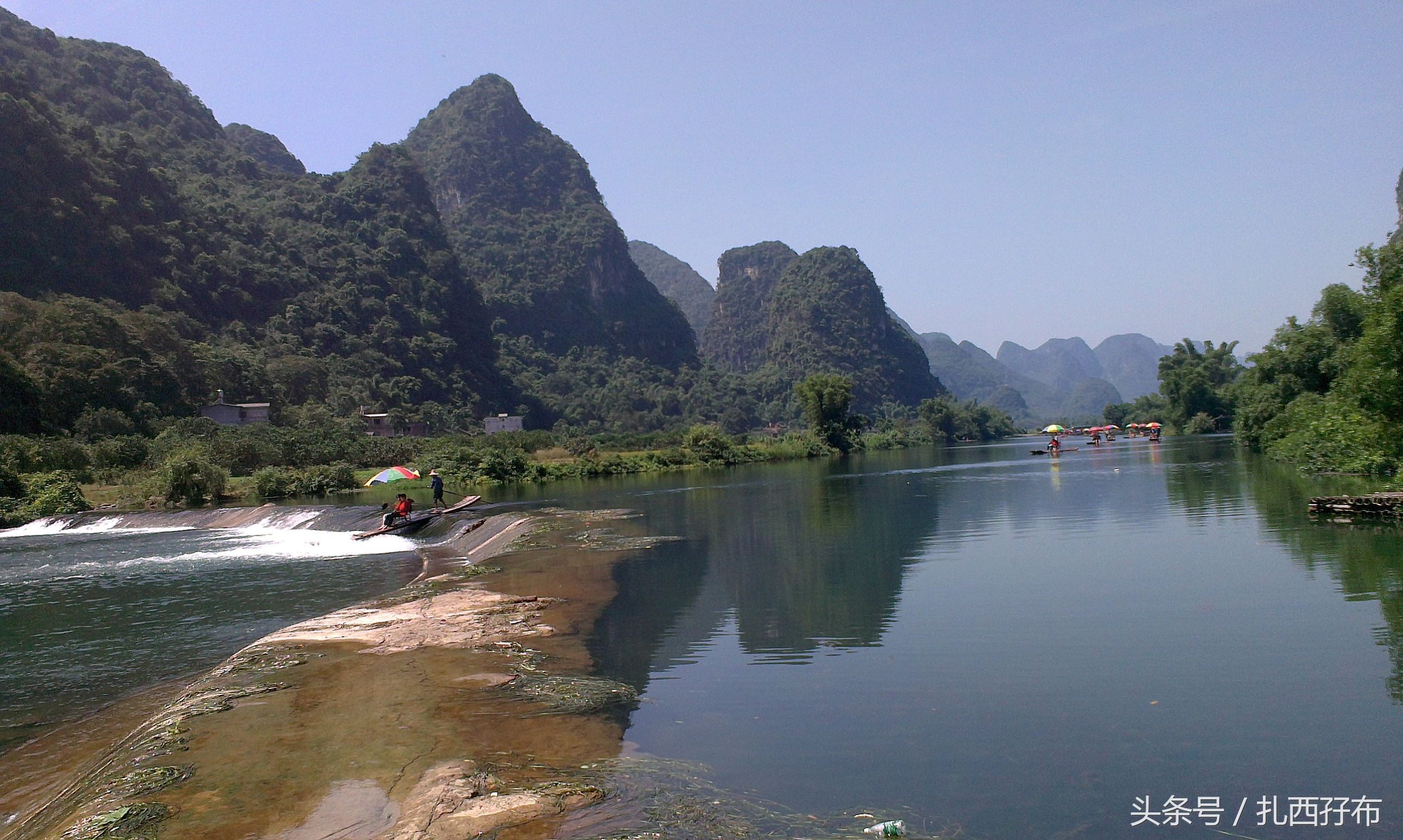 最美不过富春江,阳朔遇龙河竹筏漂流今天可以漂不