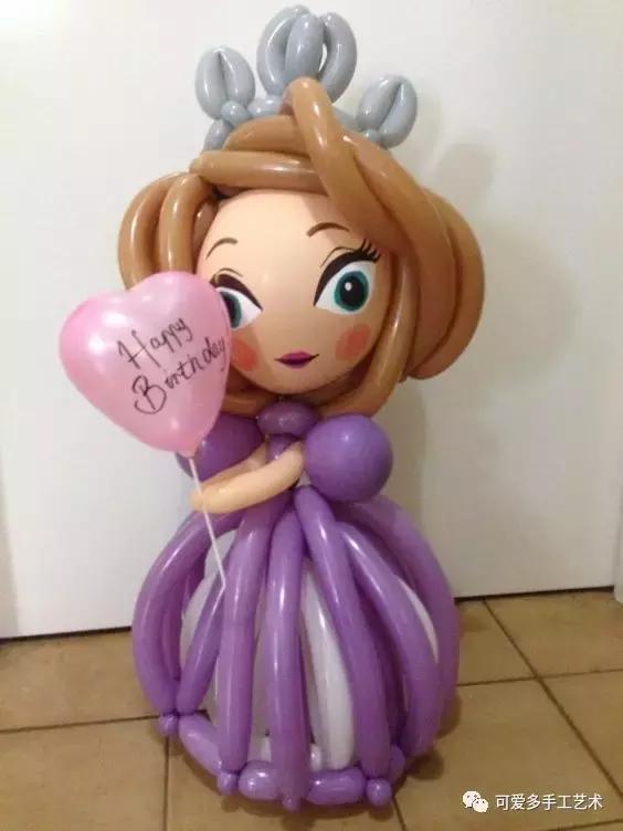 不一样的长条气球可以扭什么,长条气球不用嘴不用打气筒