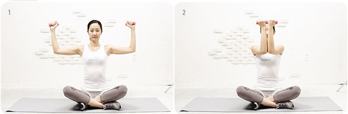 瘦肚子瘦手臂减肥操,韩国瘦身操躺着瘦腿