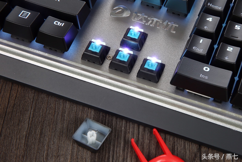 网咖游戏机械键盘好吗,网鱼网咖机械键盘评测