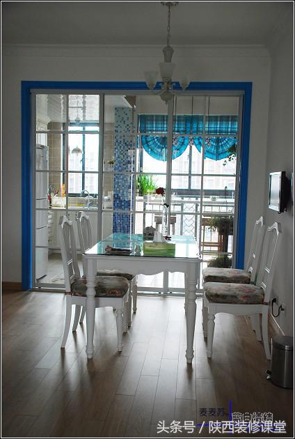 133平4室2厅2卫的四叶草户型装修,133平4室2厅2卫极简奶油风格