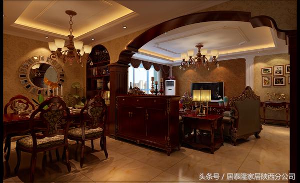 古典奢华的欧式风格,140高级优雅轻奢装修