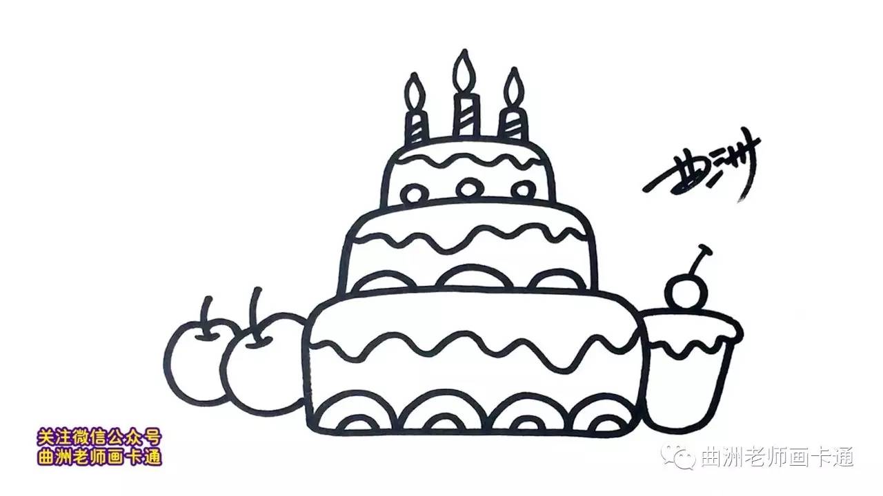 漂亮的城堡儿童简笔画,糖果公主城堡怎么画简笔画