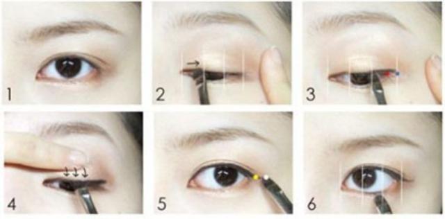 彩妆眼影画法新手入门教程图片,新手小白哪些彩妆好用不踩雷