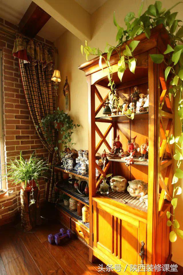 125平美式乡村风25万勉强硬装搞定,135平方美式乡村风情