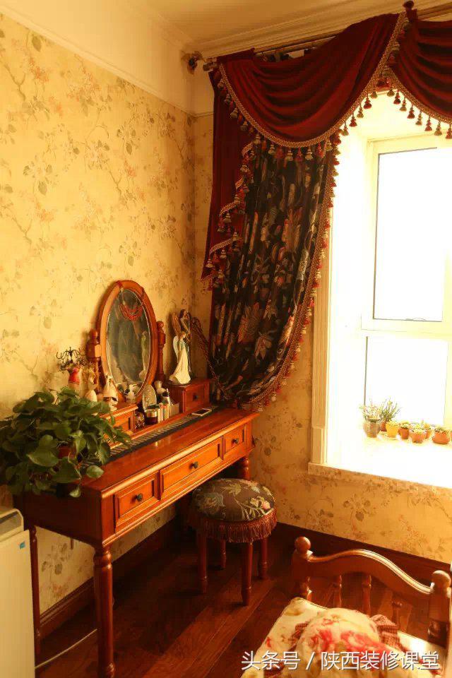 125平美式乡村风25万勉强硬装搞定,135平方美式乡村风情