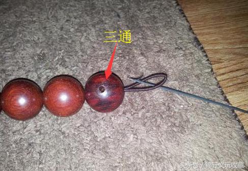 手串单线穿绳方法视频教程,手串绳子断了怎么补救