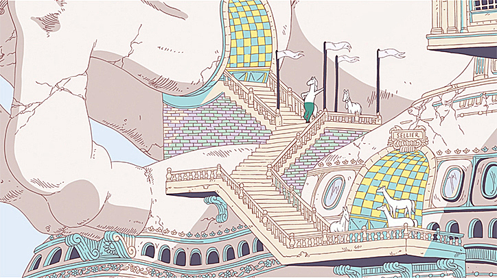 当Hermès丝巾被巨型马城碾压