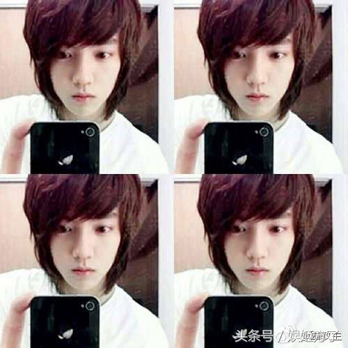 九年前的一个帖子暴露当时的鹿晗多帅，同学录上学妹将来要嫁给他