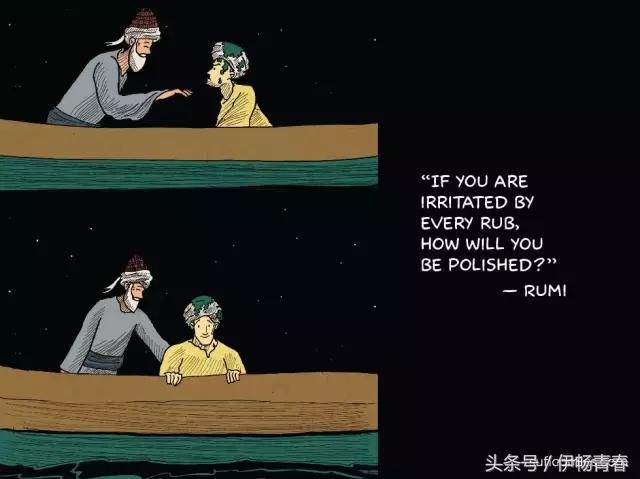 鲁米的经典语句图片,鲁米经典语录