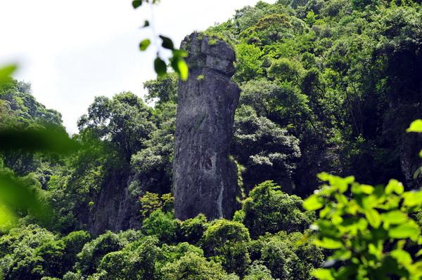 雨天永泰百漈沟景区,别有洞天溶洞