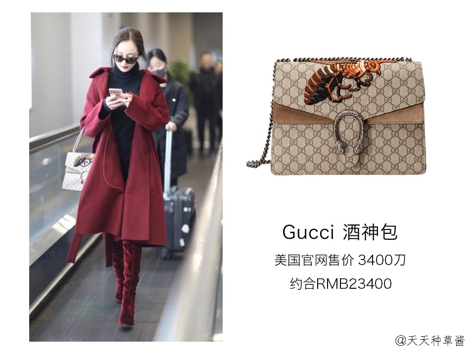 杨幂明星同款大牌包包,明星种草推荐