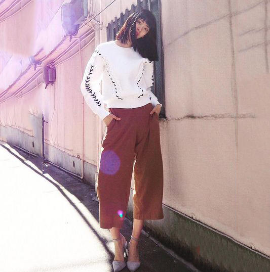 今年夏季最洋气的阔腿裤,阔腿裤最新改造