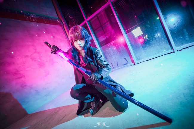 御芍神紫cos妆教程,御芍神紫cosplay漫展