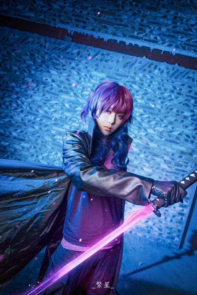 御芍神紫cos妆教程,御芍神紫cosplay漫展